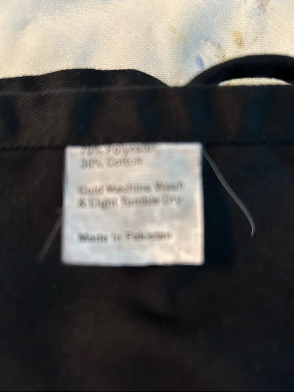 the Rolling Stones Black Apron with Red Tongue Graphic